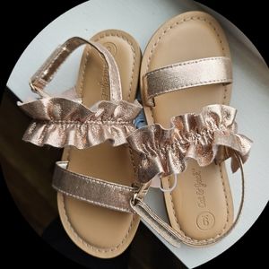 Cat & Jack Rose Gold Sandals